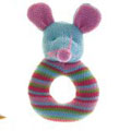 Lily and George Mouse Rattle